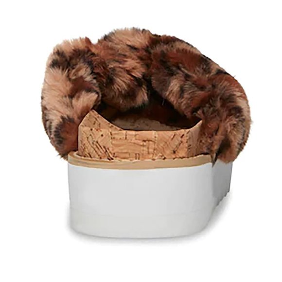 STEVEN New York by Steve Madden Women's Cado Slide Sandal, Leopard, Size 8 - Picture 4 of 7